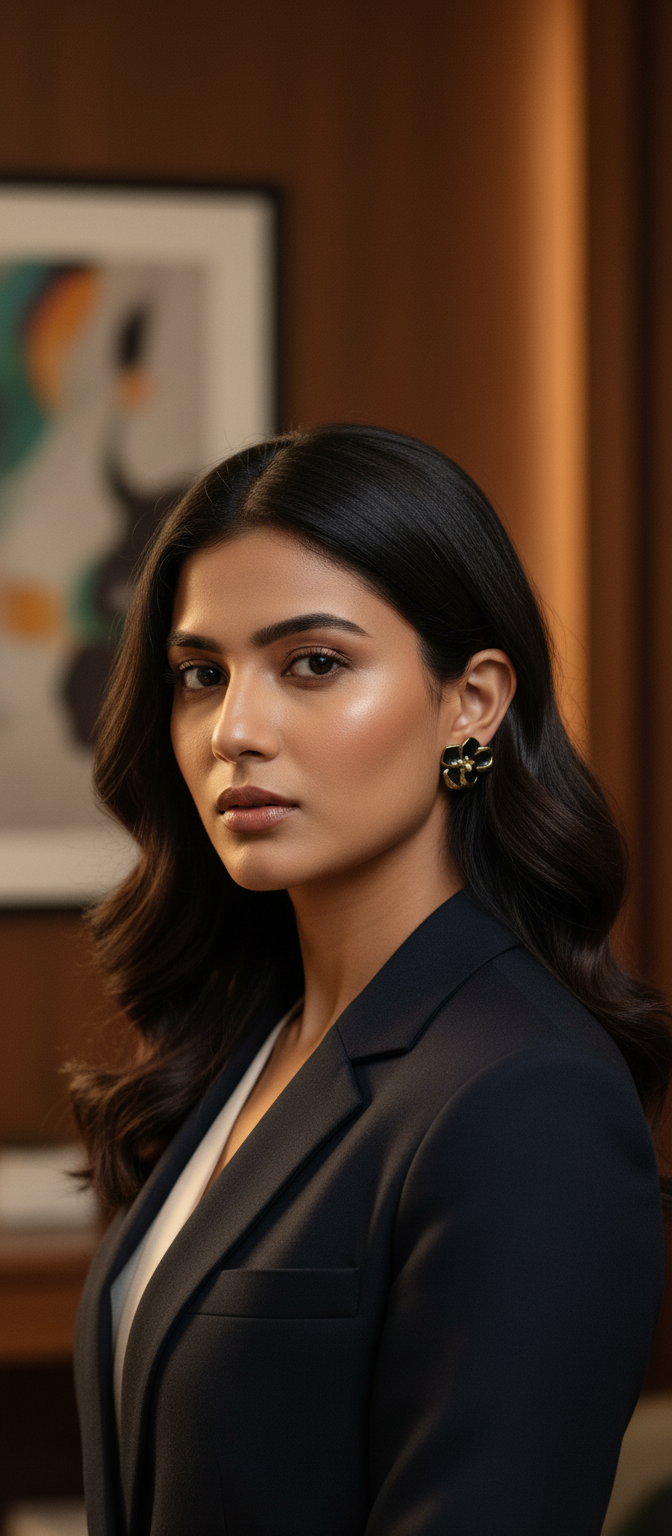 Eclipse Noir Earrings