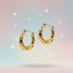 Aurora Elegance Hoop Earrings