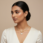 Eternal Sparkle Heart Necklace
