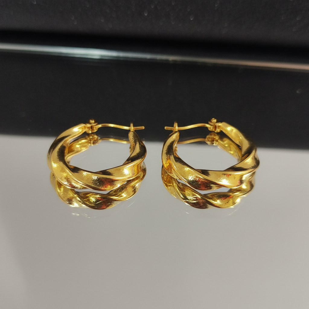 Aurora Elegance Hoop Earrings