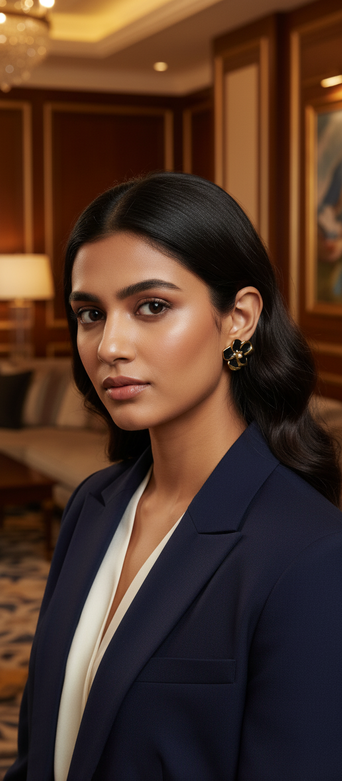 Eclipse Noir Earrings