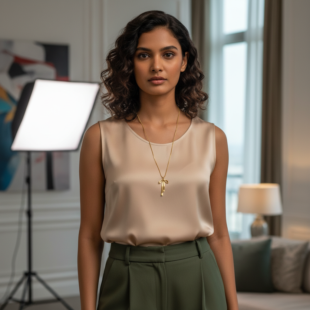 Elysian Bow Necklace