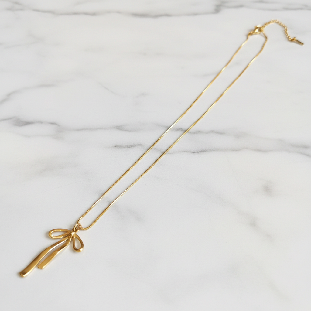 Elysian Bow Necklace