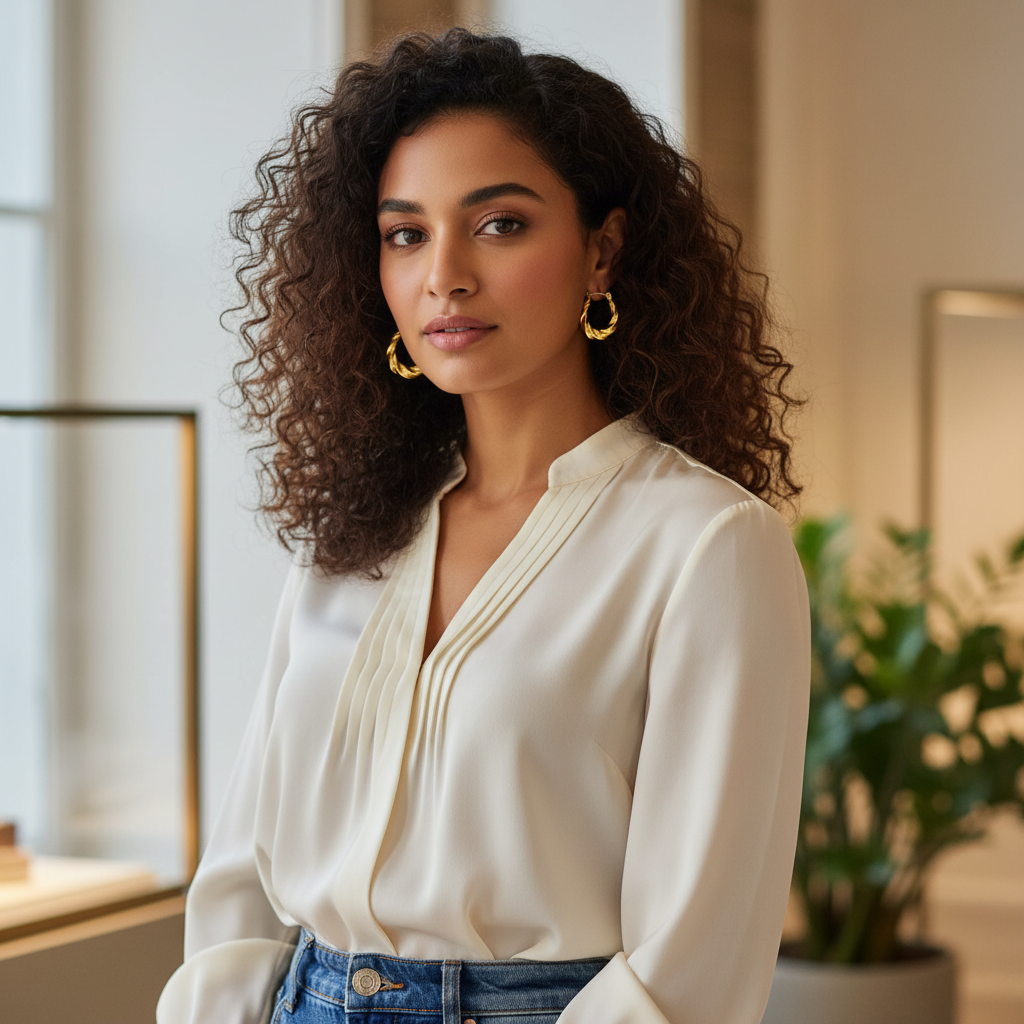 Aurora Elegance Hoop Earrings