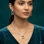 Enchanting Butterfly & Pearl Luxe Mixed Chain Jewelry Set