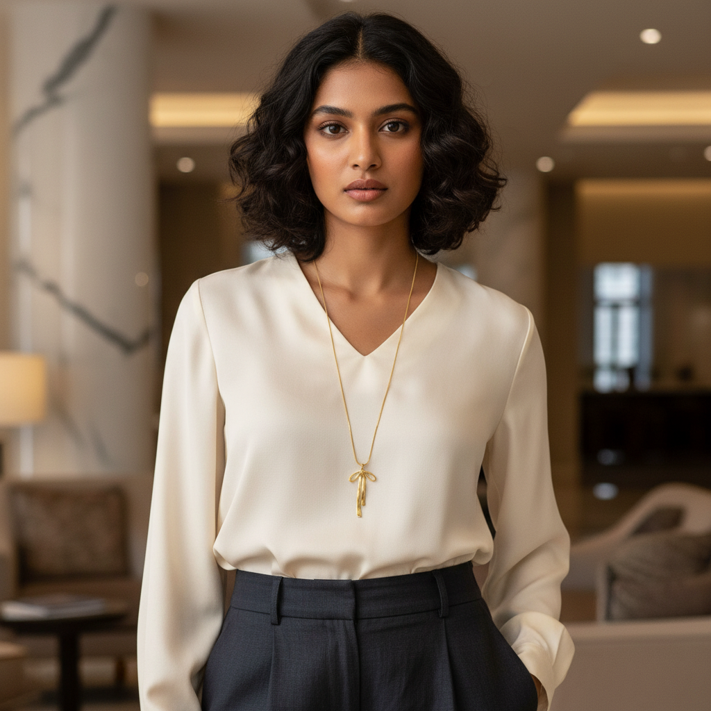 Elysian Bow Necklace