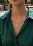 Eternal Love Double Heart Anti-Tarnish Necklace