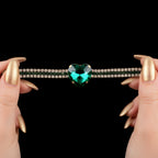 Emerald Royale Heart Bracelet – Anti Tarnish